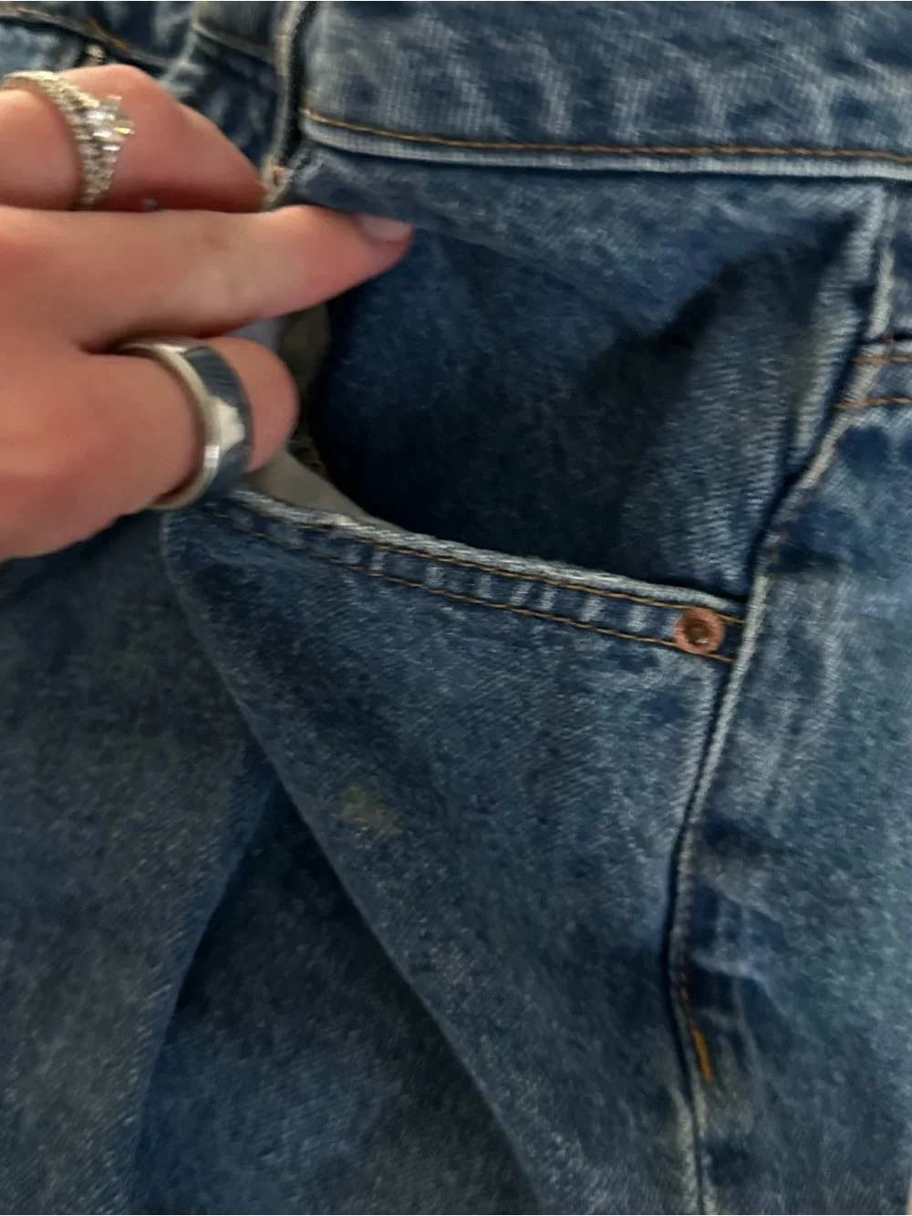 Cutoff Denim Shorts